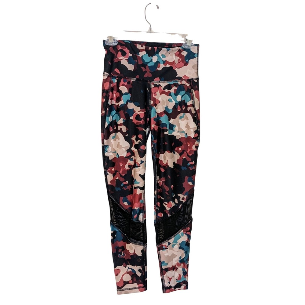 Xersion training high rise 7/8 inch‎ multicolored ankle legging Size Small NWOT